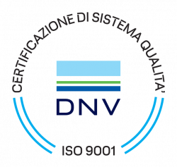 Marchio DNV ISO 9001 per il sistema di gestione qualità